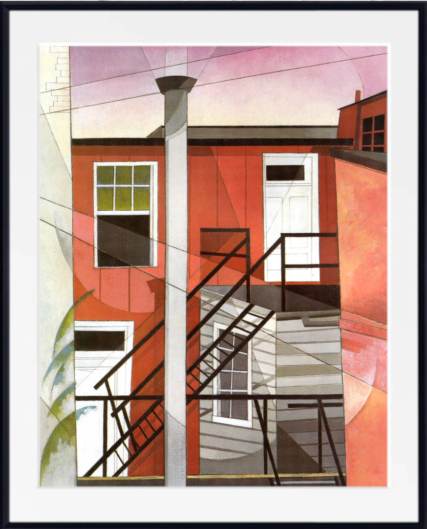 Charles Demuth Fine Art Print, Modern Conveniences