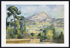 Paul Cézanne Print, Montagne Saint-Victoire (1890)