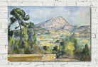 Paul Cézanne Print, Montagne Saint-Victoire (1890)