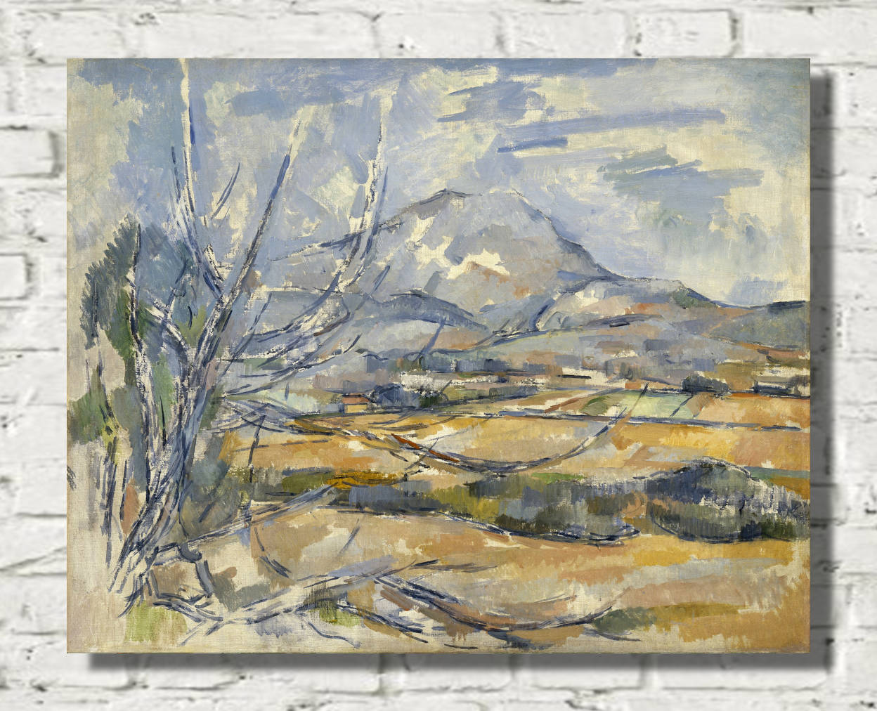 Paul Cézanne Print, Montagne Sainte-Victoire