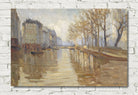 Germain Bonneton Print, Montebello Quay (1910 floods)