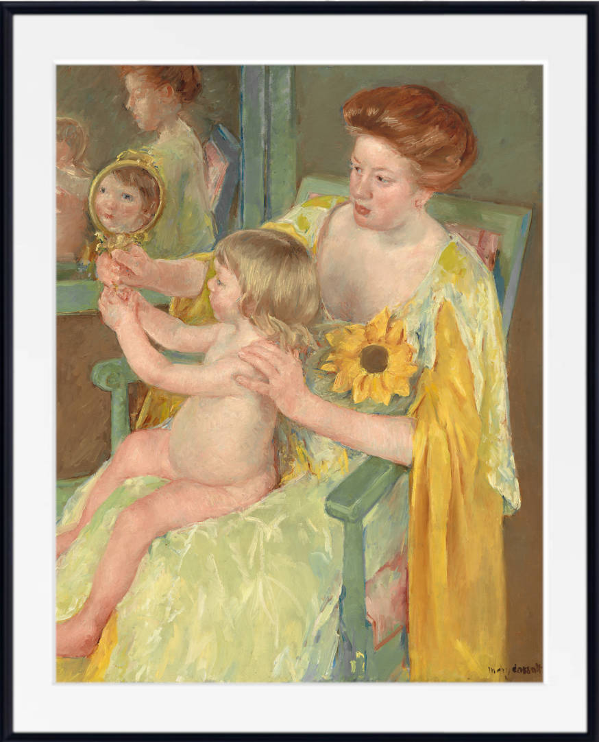 Mary Cassatt, Impressionist Fine Art Print : Mother and Child