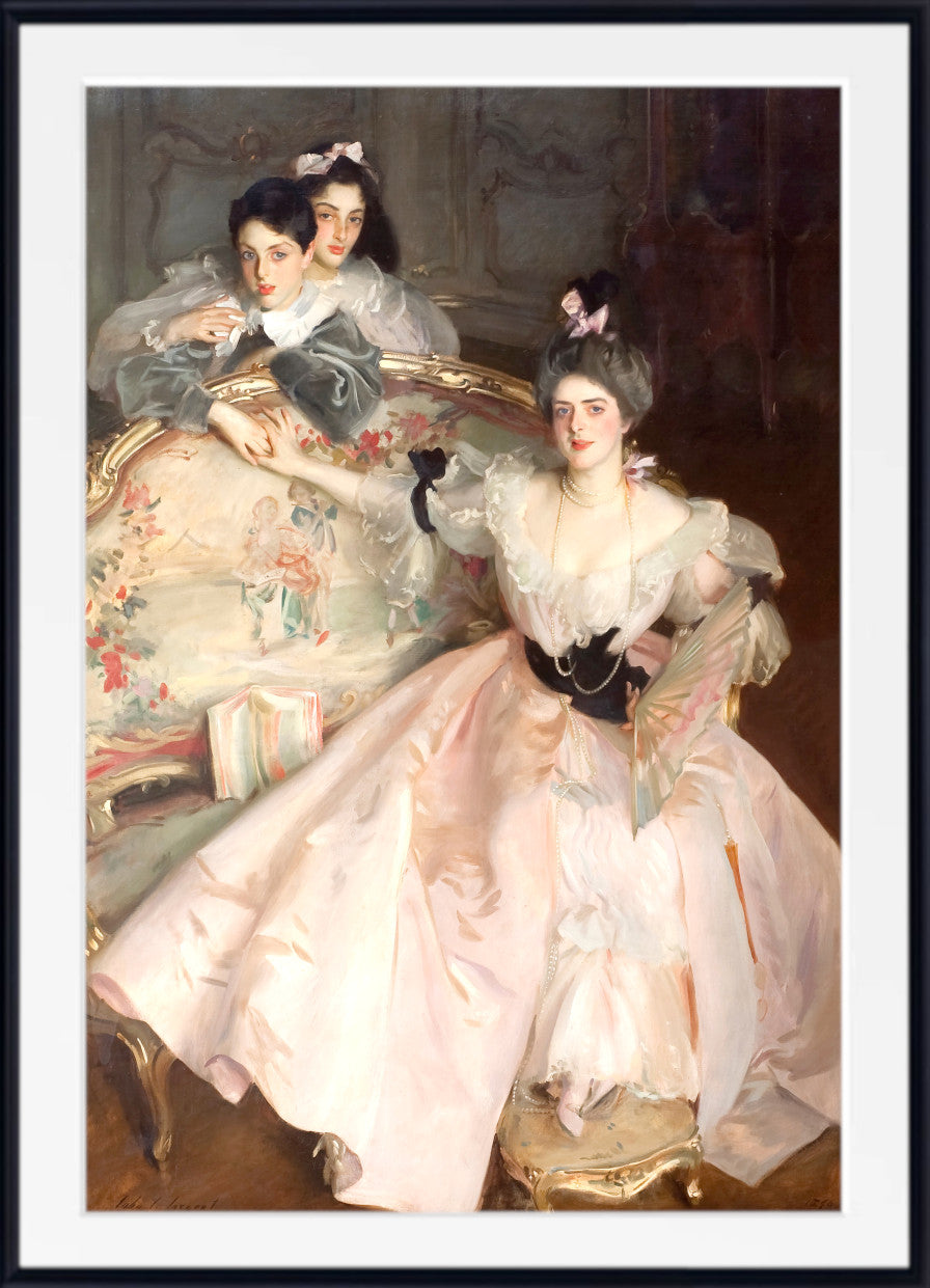 John Singer Sargent Fine Art Print, Mrs Carl Meyer and her Children