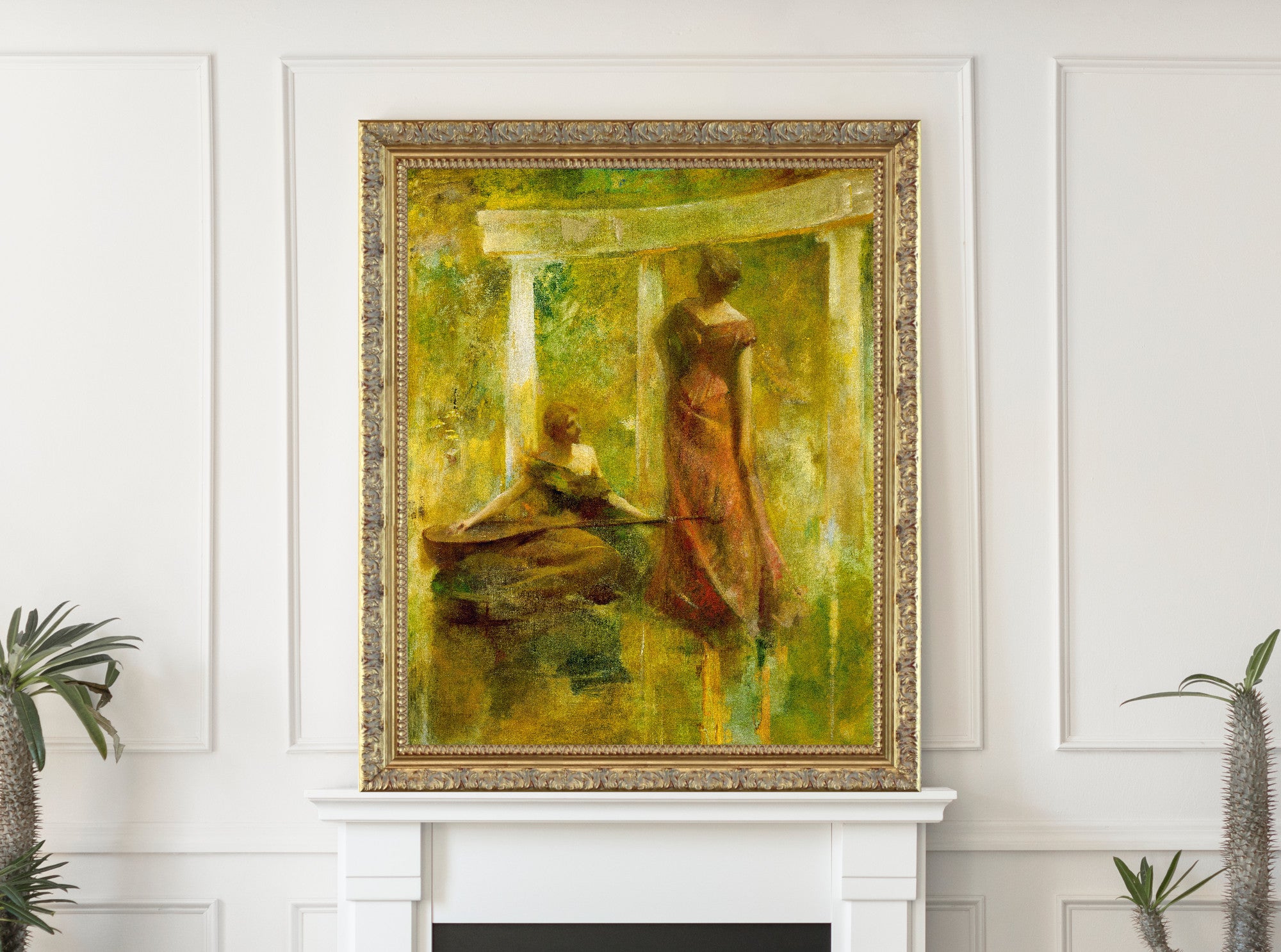 Thomas Dewing, Music (1895)