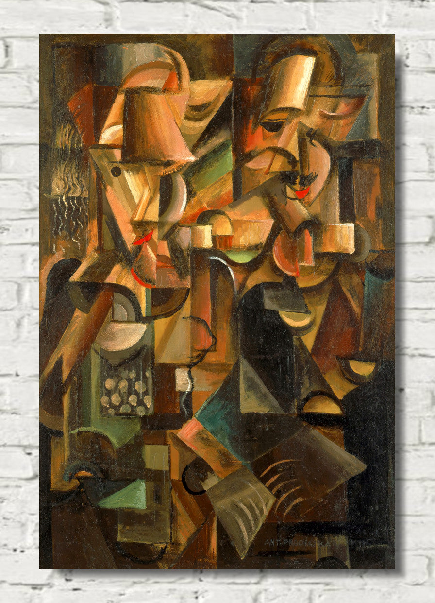 Man and Woman (1915) by Antonín Prochazka