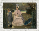 Nanny and Child, Eva Gonzales