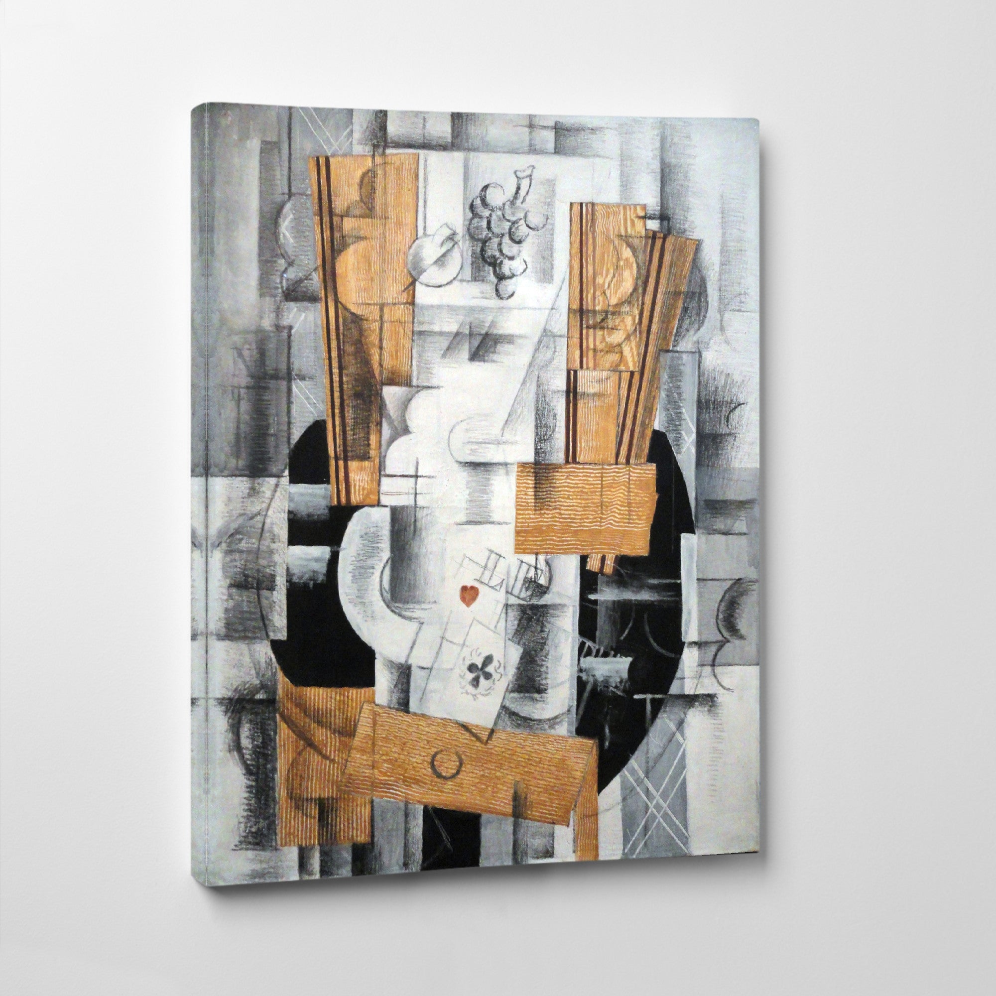 Nature morte (Fruit Dish, Ace of Clubs), Georges Braque