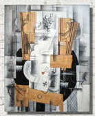 Nature morte (Fruit Dish, Ace of Clubs), Georges Braque