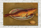 Still life with fish and eggs (1920) by Maurice Denis