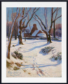 Henry Moret Print, Snow in Brittany (1892)