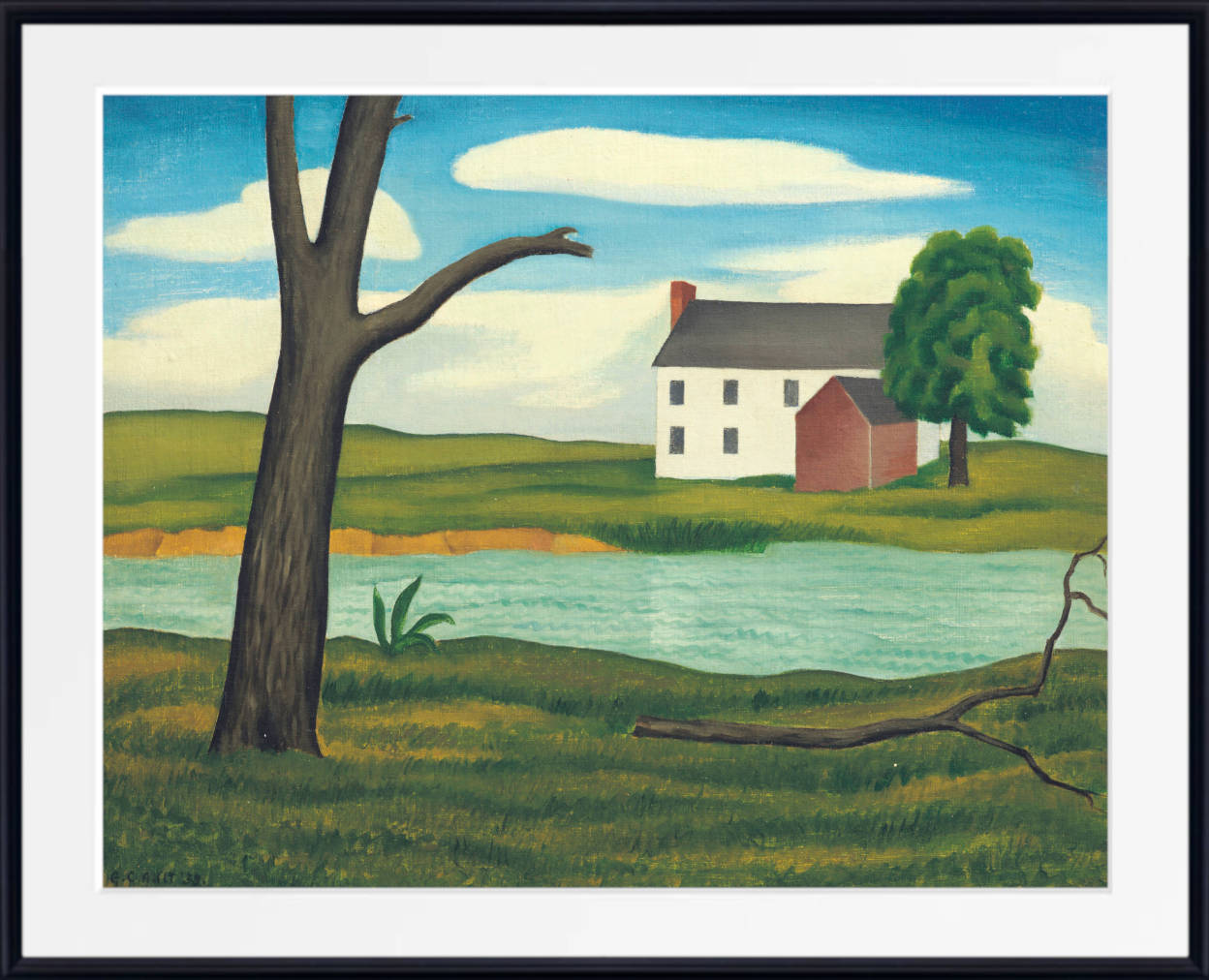 George Ault Fine Art Print, New England Landscape
