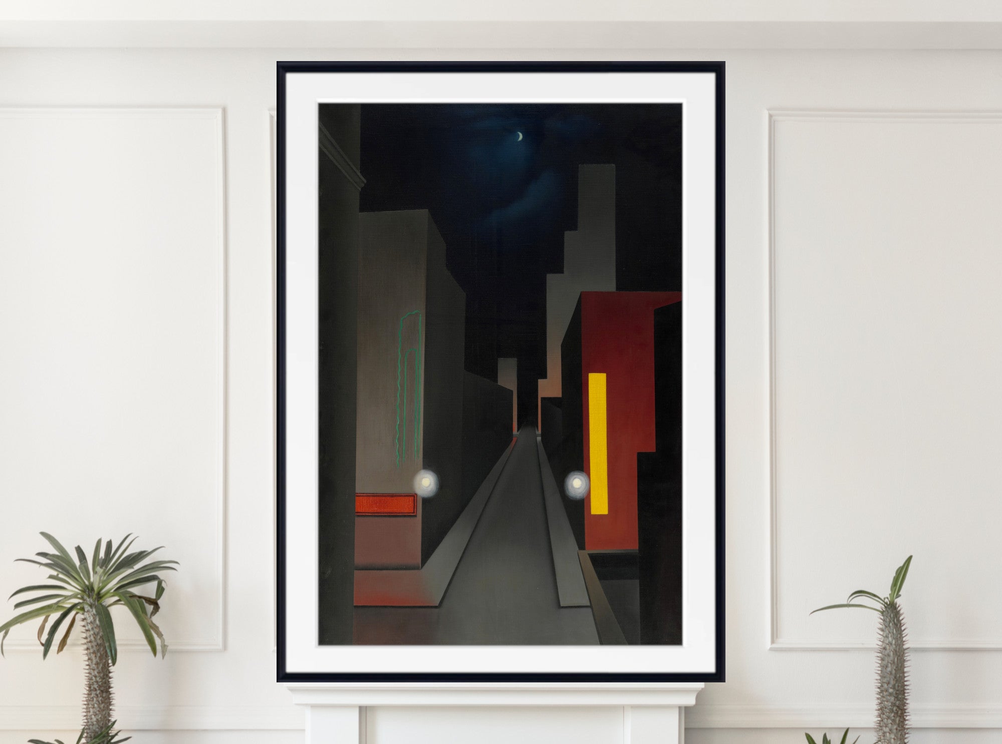 George Ault Fine Art Print, New Moon, New York