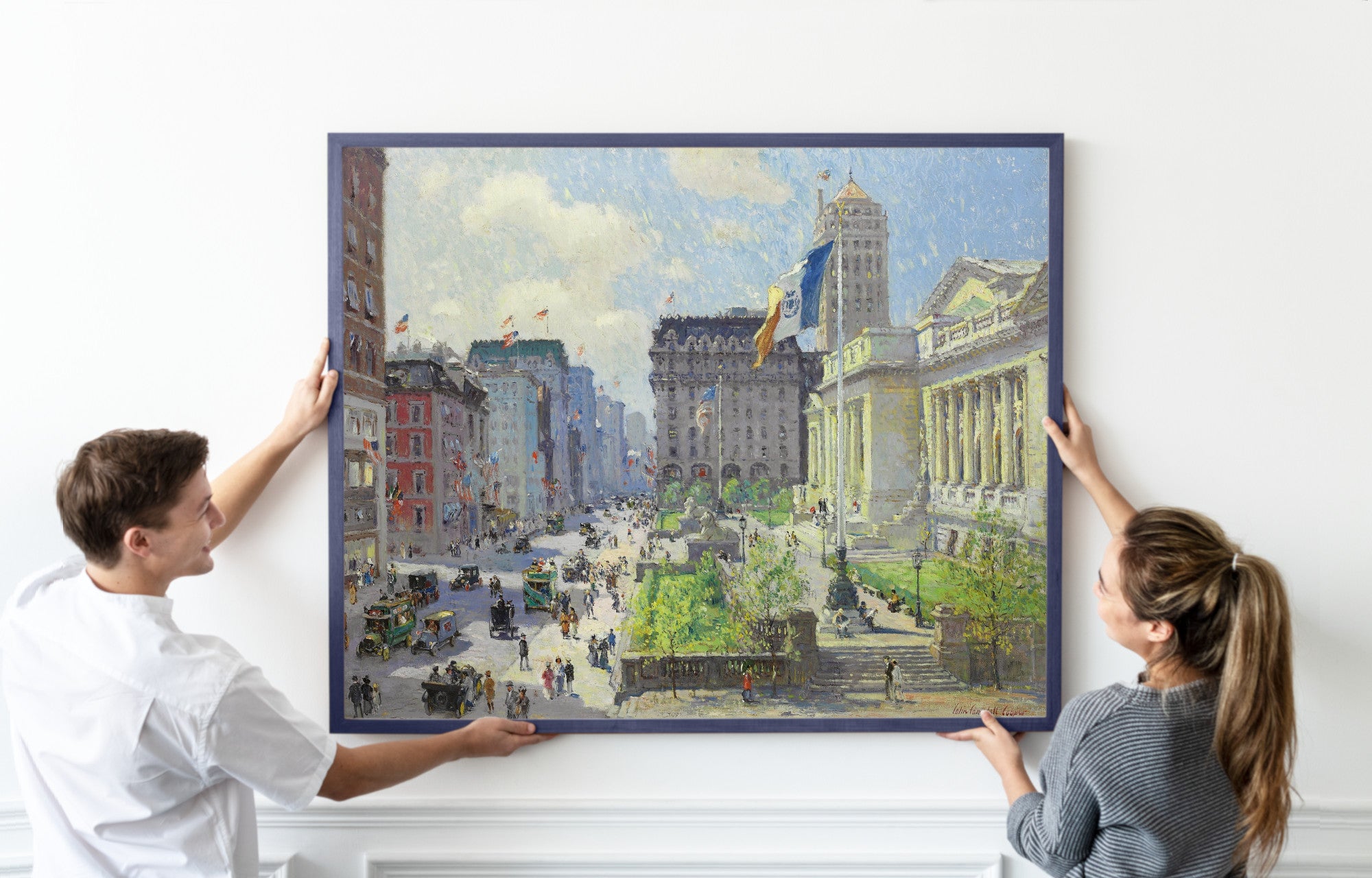 Colin Campbell Cooper, New York Public Library (1910s)