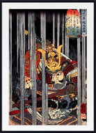 Utagawa Kuniyoshi, Japanese Fine Art Print, Night rain at Narumi, Ukiyo-e
