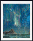Anna Boberg, Northern Lights, Study from North Norway