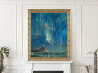 Anna Boberg, Northern Lights, Study from North Norway