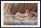 Nude on a bed of roses, Delphin Enjolras