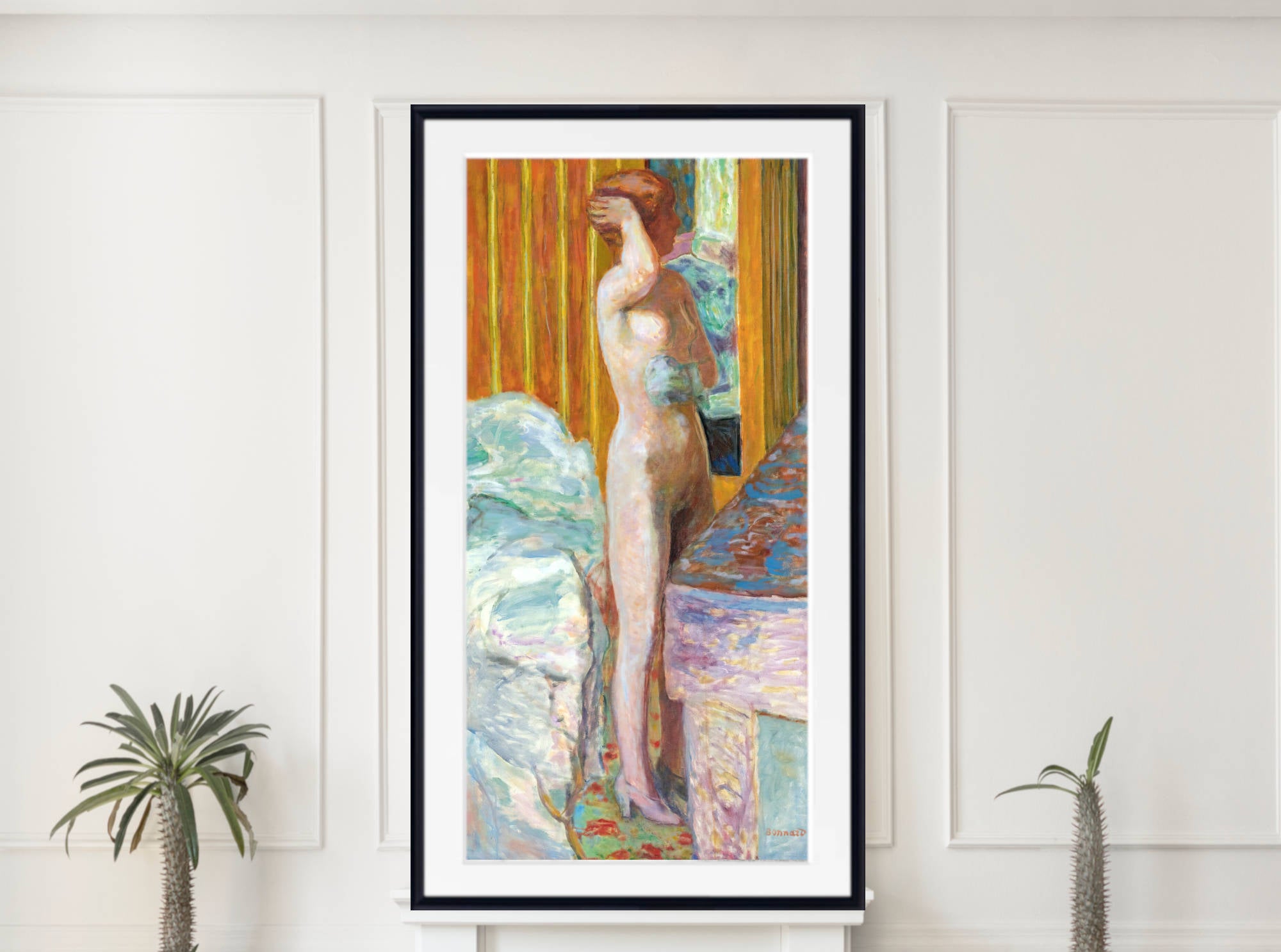 Pierre Bonnard Print, Standing Nude (1931)