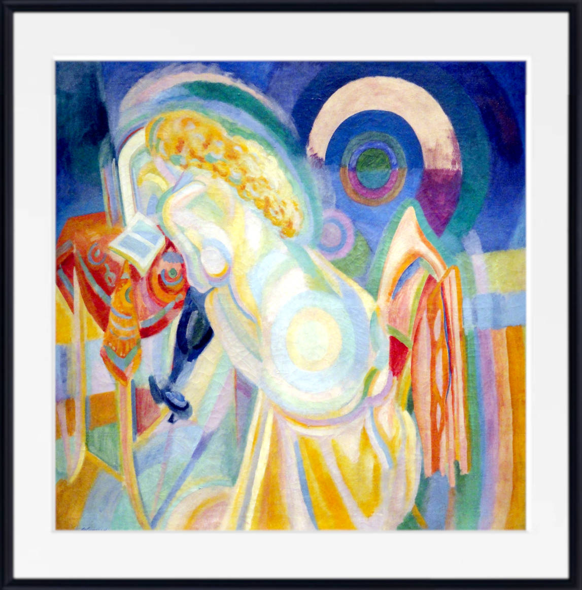 Robert Delaunay Fine Art Print, Nu à la toilette (Nu à la coiffeuse)