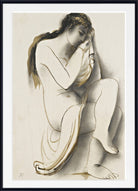 Nude With Drapery by Antonín Prochazka