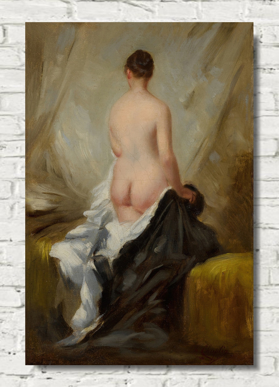 Nude, Seen from Behind by Charles Chaplin