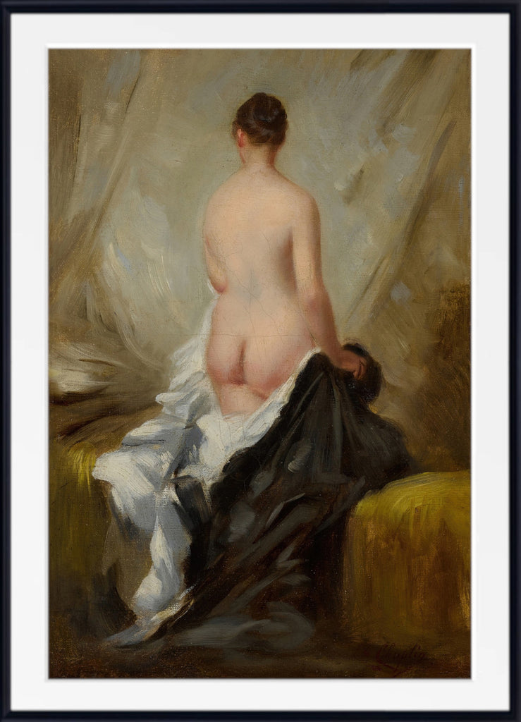 Nude, Seen from Behind by Charles Chaplin