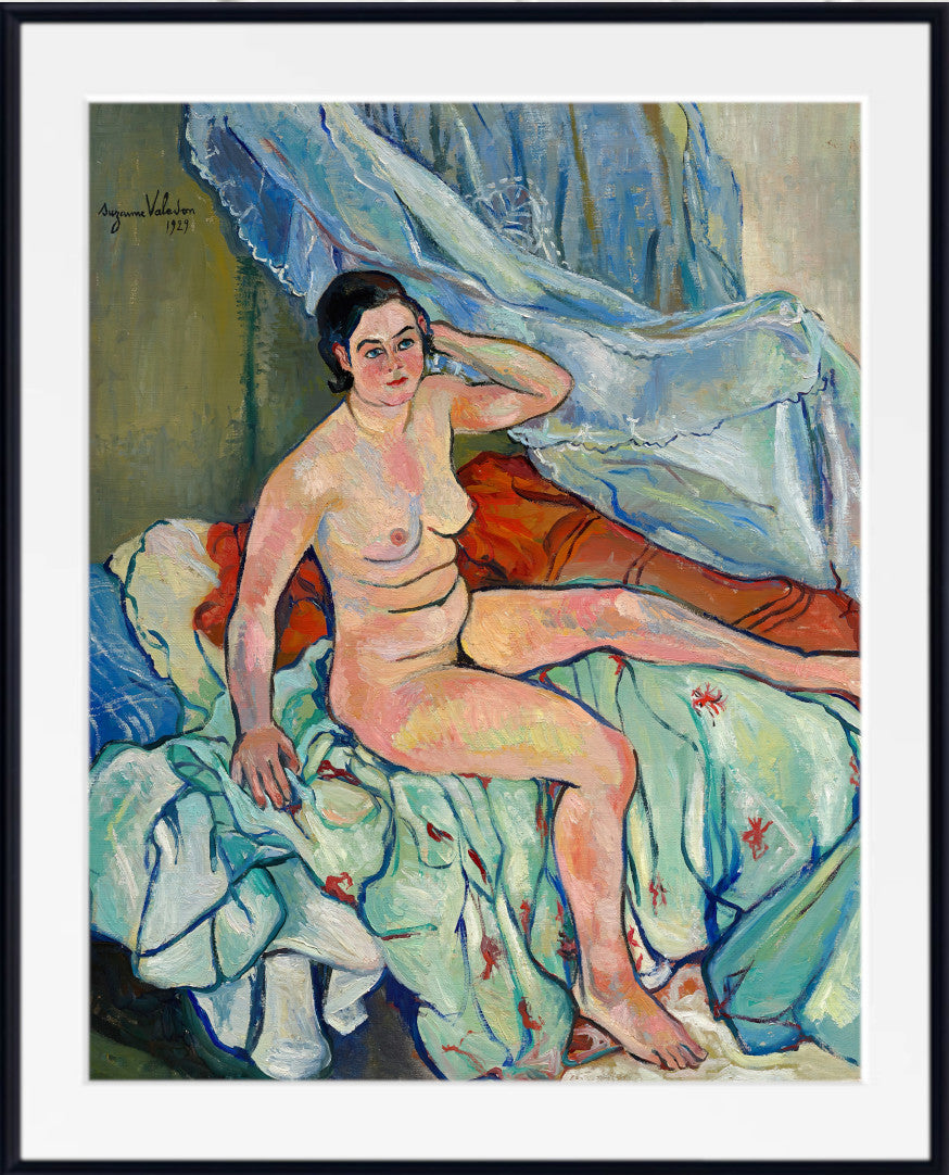 Nude seated on the edge of a bed, Suzanne Valadon