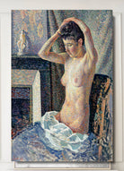 Maximilien Luce Print, Nude Styling Hair (1889)