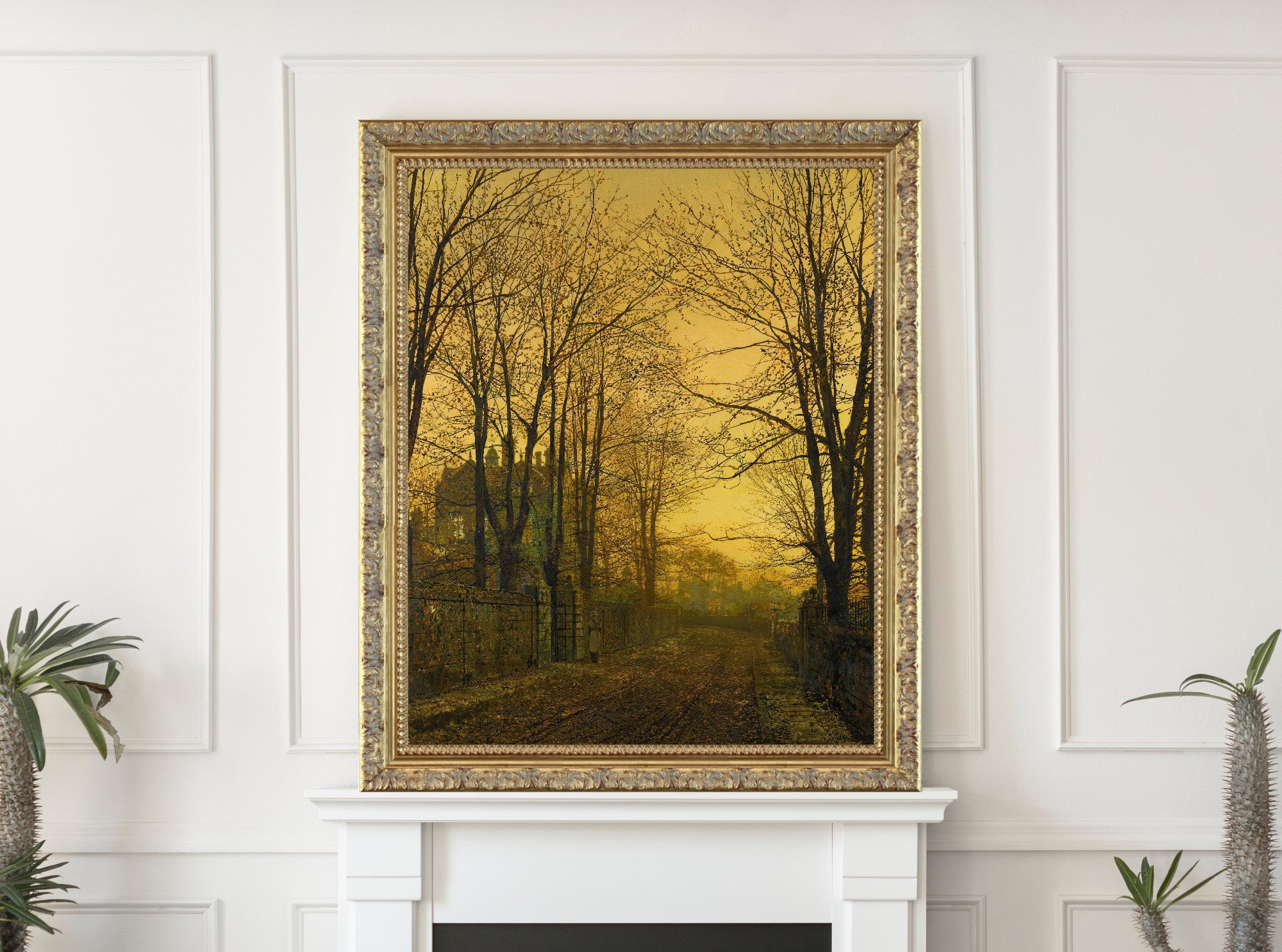October After Glow (1885), John Atkinson Grimshaw