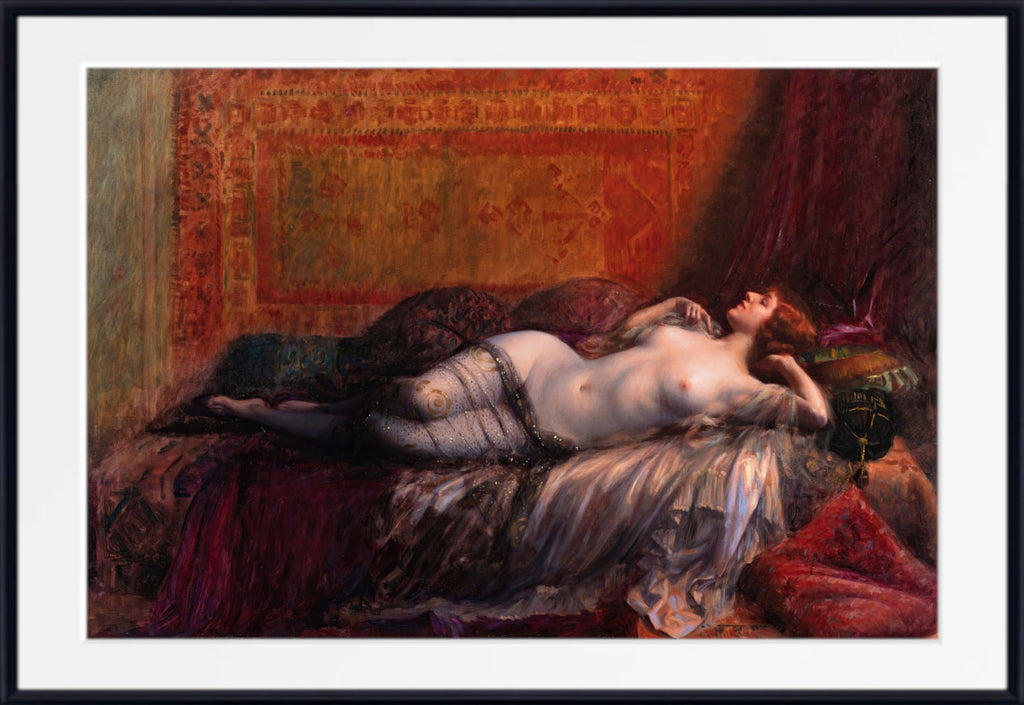 Odalisque, reclining nude, Delphin Enjolras
