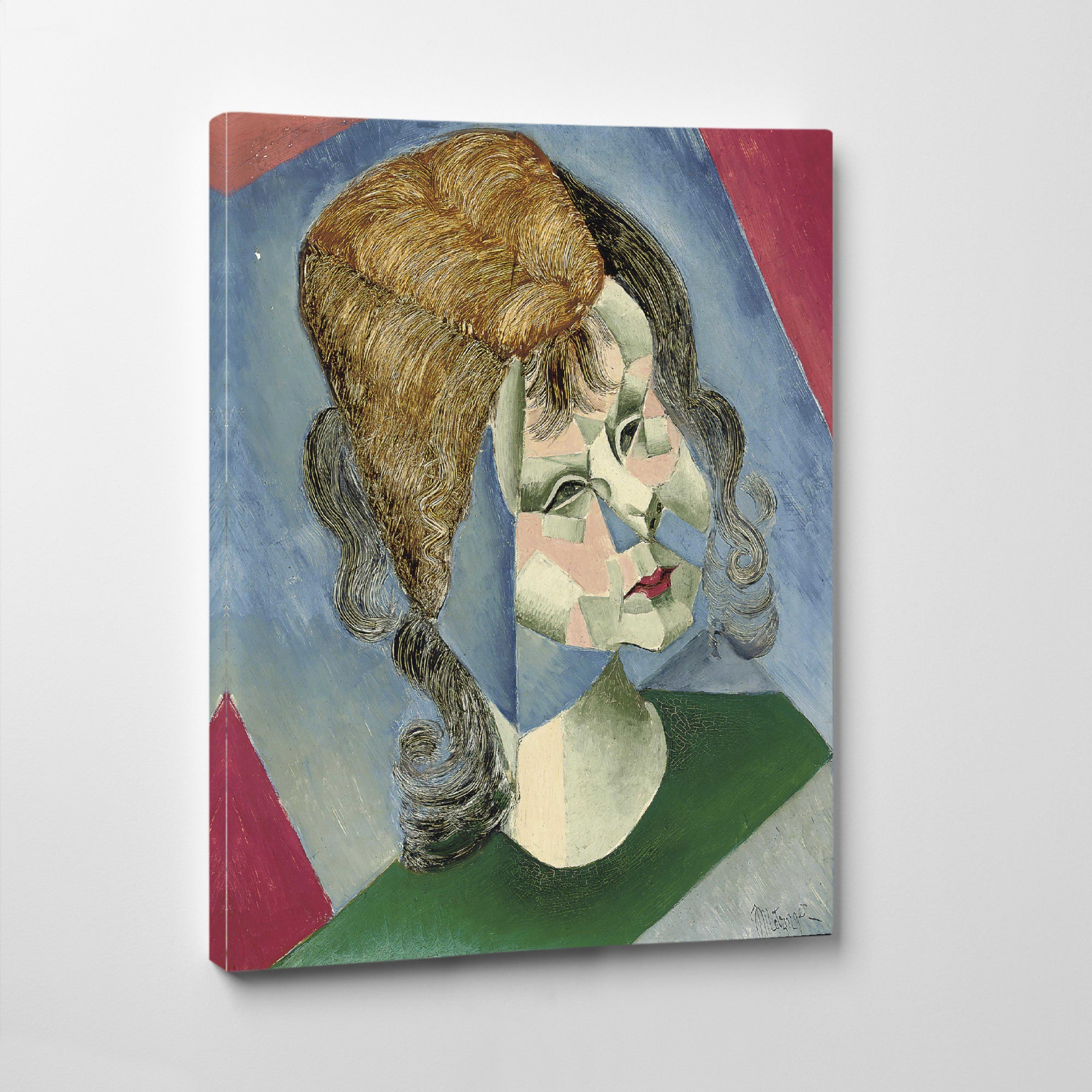 Odette, Fille de l'Artiste, Jean Metzinger Cubism