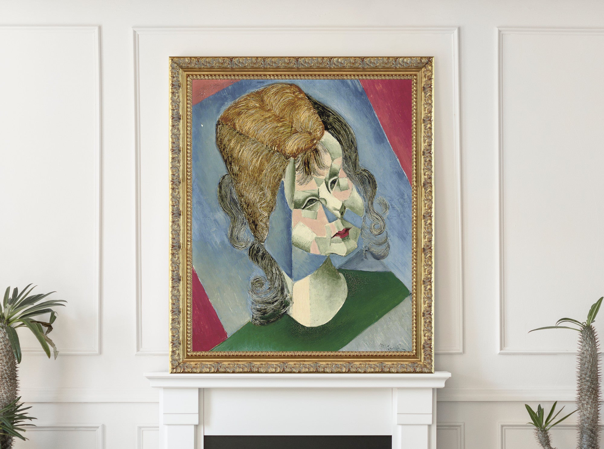 Odette, Fille de l'Artiste, Jean Metzinger Cubism