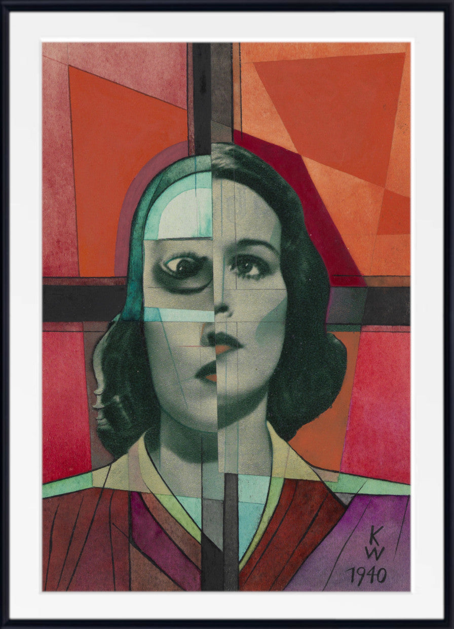 Collage II The End, Karl Wiener Photomontage Print
