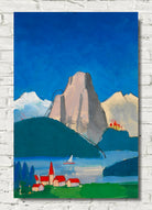 Untitled Austrain Mountain Landscape (1943), Karl Wiener Print
