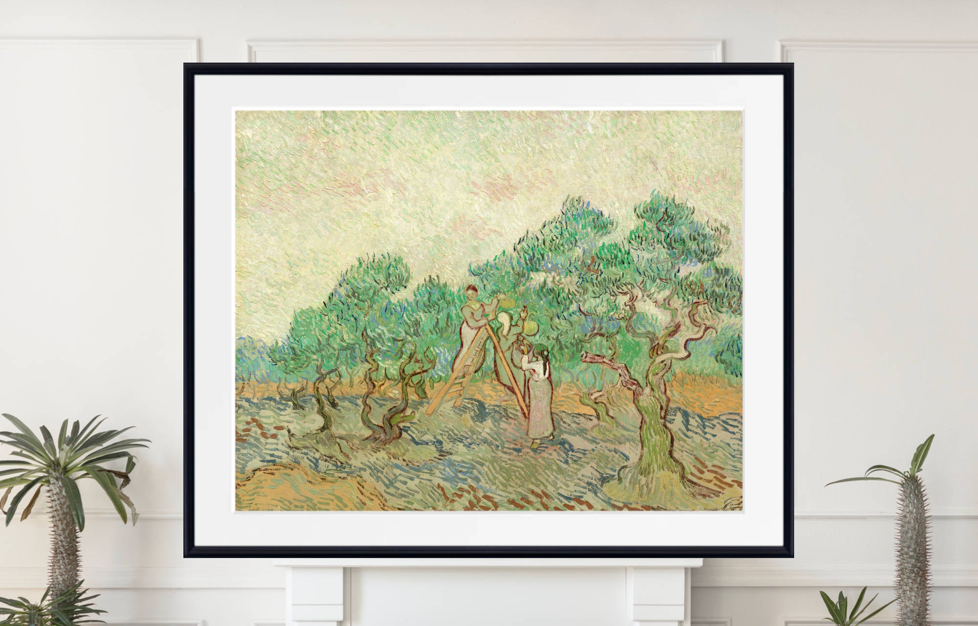 Vincent van Gogh Print, Olive Pickers