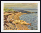 On the Beach, Anders Zorn Fine Art Print
