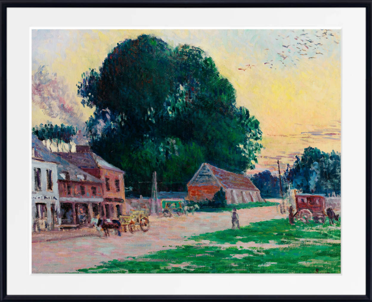 Maximilien Luce Print, Paris, The Vaugirard district (1910)
