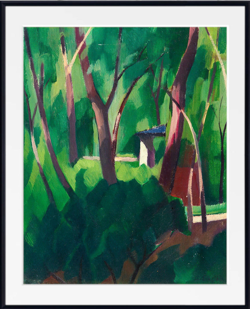 Park Landscape by Adolf Erbslöh