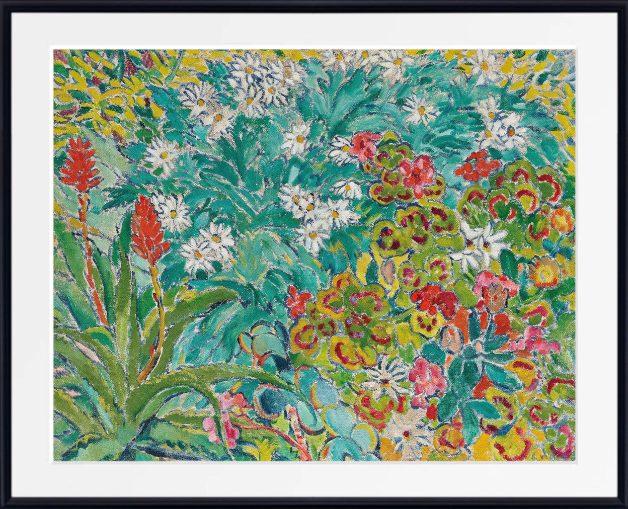 Flowerbed (1906) by Louis Valtat