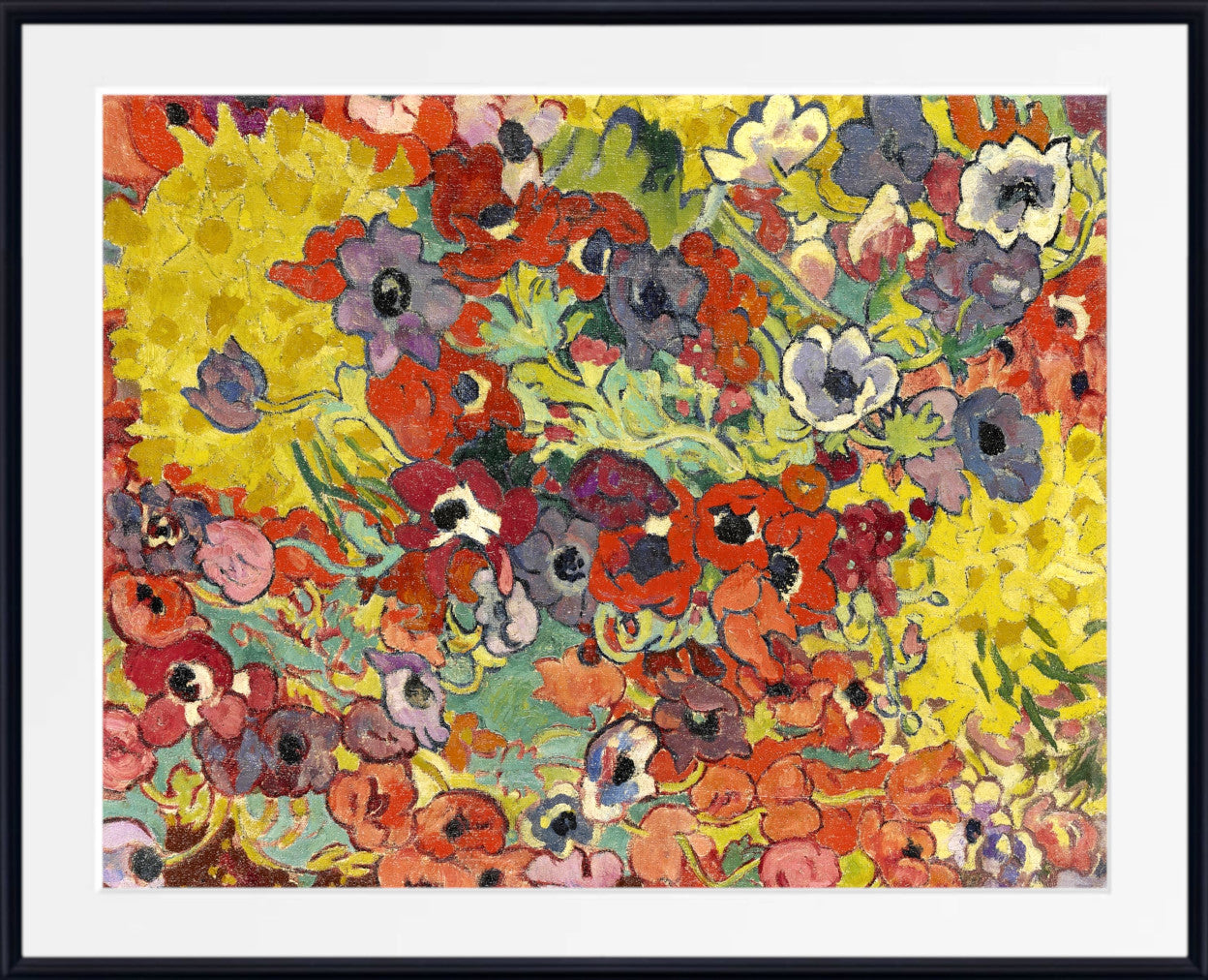 Flowerbed (c1906) by Louis Valtat