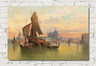 Karl Kaufmann Print,  Party In Venice