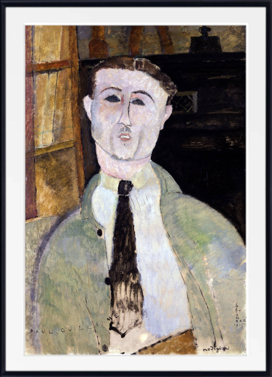 Amedeo Modigliani Fine Art Print :  Paul Guillaume