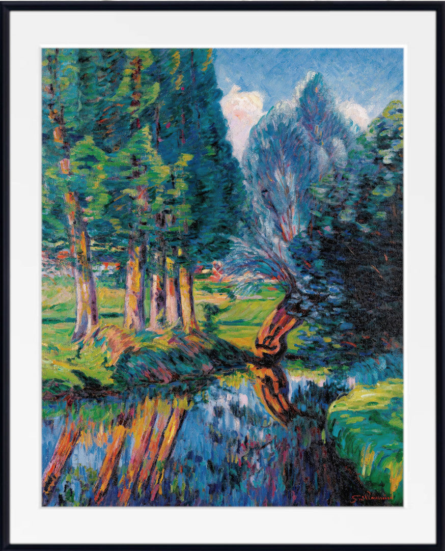 Paysage À Breuillet (1890), Armand Guillaumin