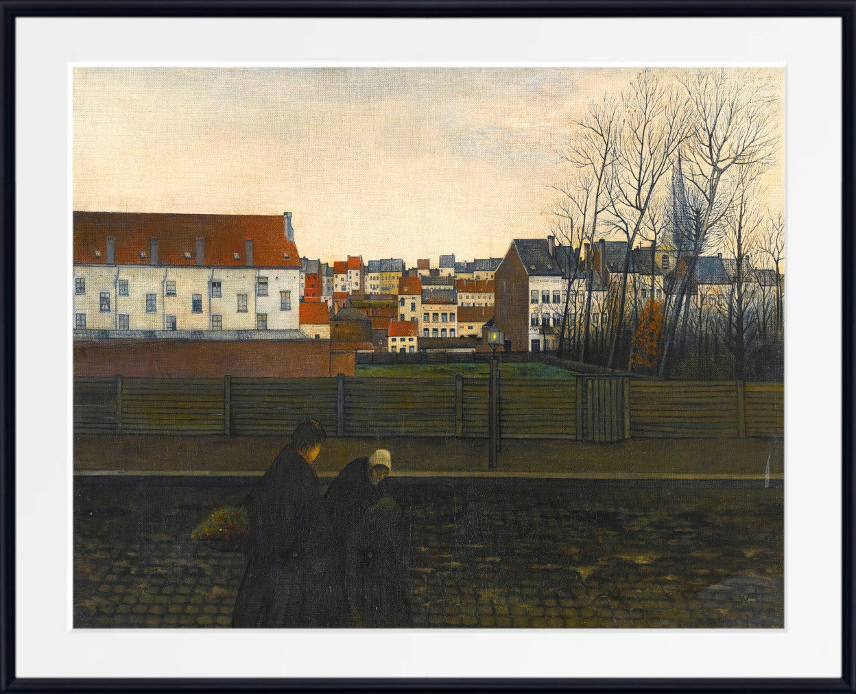 Brussels Landscape by William Degouve de Nuncques