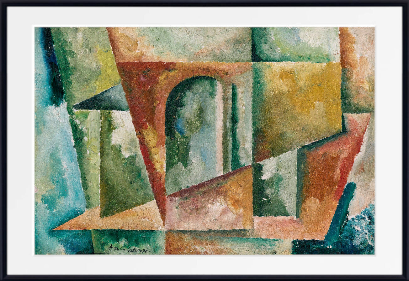 Cubist Landscape (circa 1914) by Amadeo de Souza Cardoso