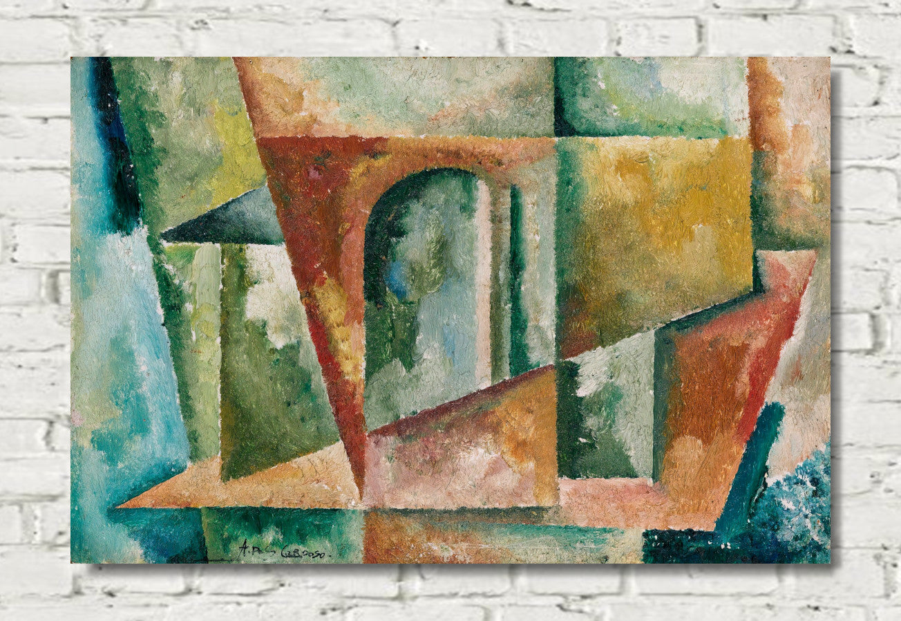 Cubist Landscape (circa 1914) by Amadeo de Souza Cardoso