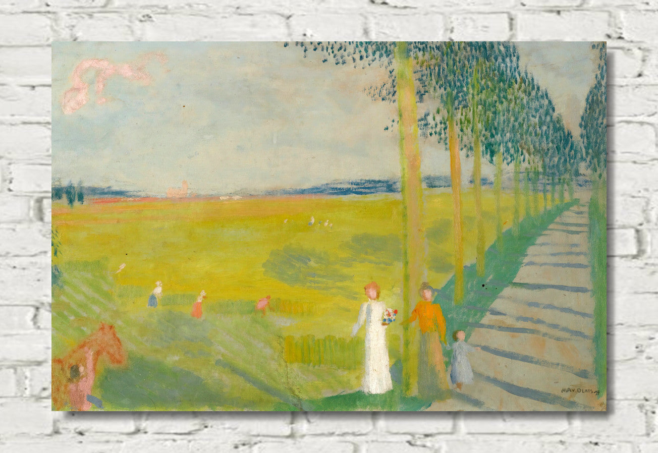 Country Landscape (1897) by Maurice Denis