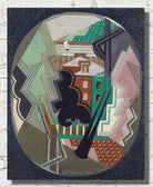 Paysage Ovale, Jean Metzinger