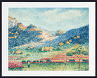 Paysage avec les petites montagnes mauresques by Henri-Edmond Cross