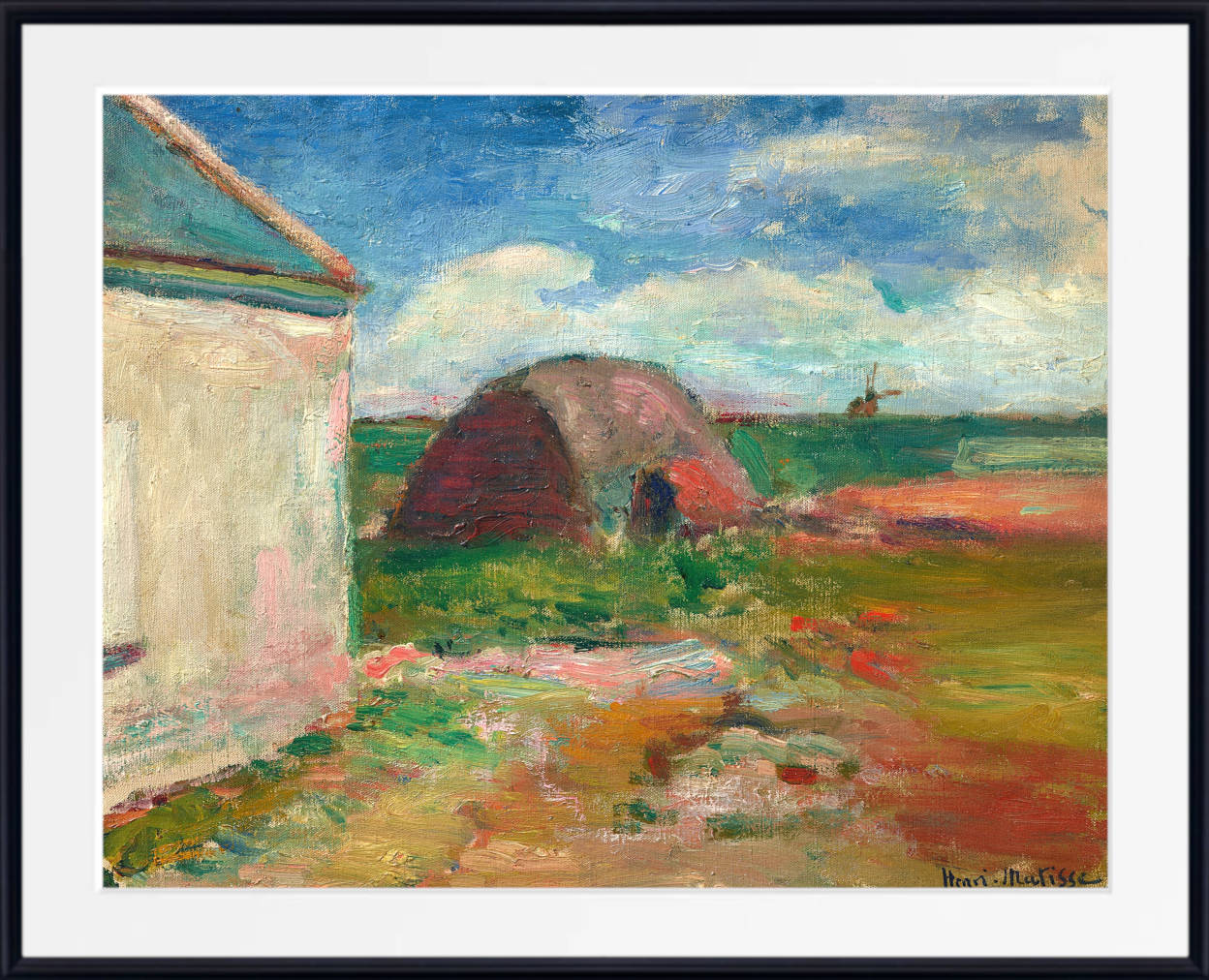 Henri Matisse Print, Landscape of Brittany (1897)